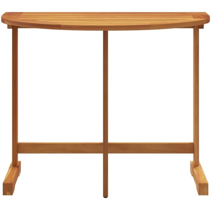Hopfällbart balkongbord 90x60x72 cm massivt akaciaträ vidaXL – bild 4
