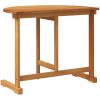Hopfällbart balkongbord 90x60x72 cm massivt akaciaträ vidaXL – miniatyr 6