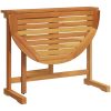 Hopfällbart balkongbord 90x60x72 cm massivt akaciaträ vidaXL – miniatyr 7