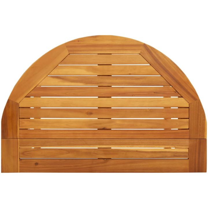Hopfällbart balkongbord 90x60x72 cm massivt akaciaträ vidaXL – bild 8