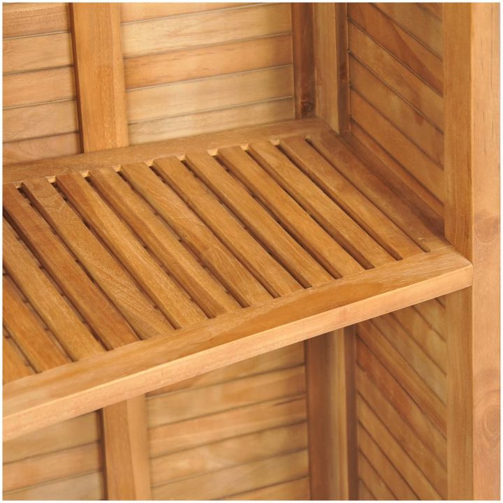 Hopfällbart barbord 155x53x105 cm massivt teakträ vidaXL – bild 10