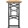 Hopfällbart barbord 170x50x75/105 cm massiv gran vidaXL – miniatyr 4
