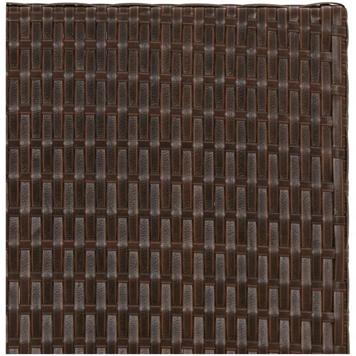 Hopfällbart bord brun 45x35x32 cm konstrotting vidaXL – bild 6