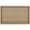 Hopfällbart brickbord beige 65x40x75 cm konstrotting vidaXL – miniatyr 8