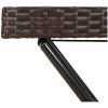Hopfällbart brickbord brun 65x40x75 cm konstrotting vidaXL – miniatyr 9