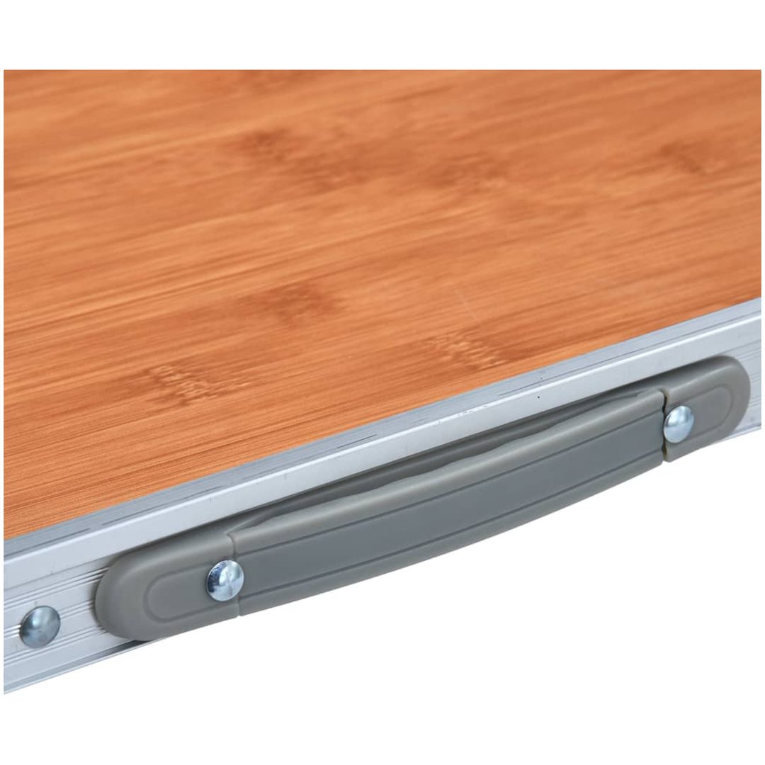 Hopfällbart campingbord aluminium 60x45 cm vidaXL – bild 6