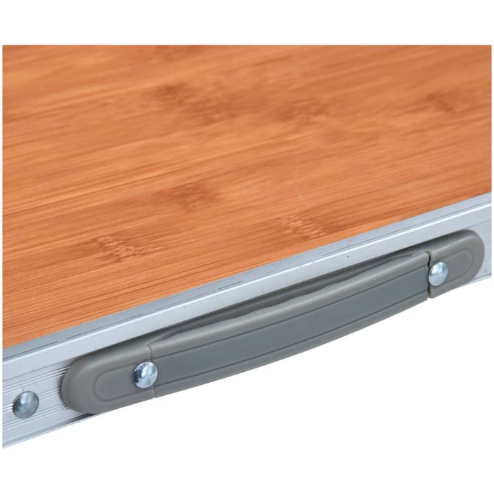 Hopfällbart campingbord aluminium 60x45 cm vidaXL – bild 6