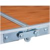 Hopfällbart campingbord aluminium vidaXL 120 x 60 cm – miniatyr 6