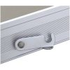 Hopfällbart campingbord med 4 sitsar stål aluminium vidaXL – miniatyr 8