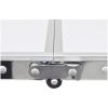 Hopfällbart campingbord med justerbar höjd Aluminium vidaXL 180 x 60 cm – miniatyr 2