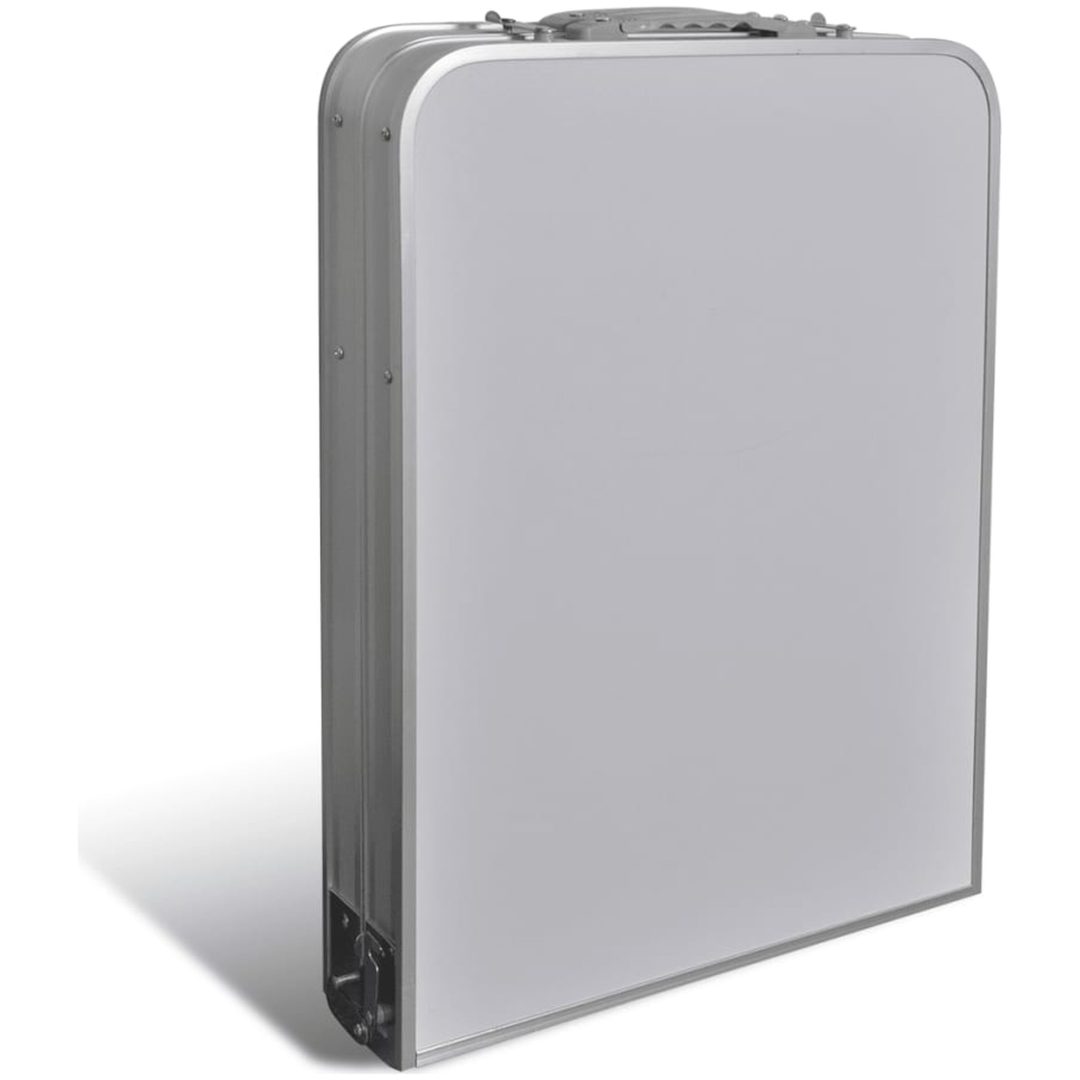 Hopfällbart campingskåp i Aluminium vidaXL – bild 5