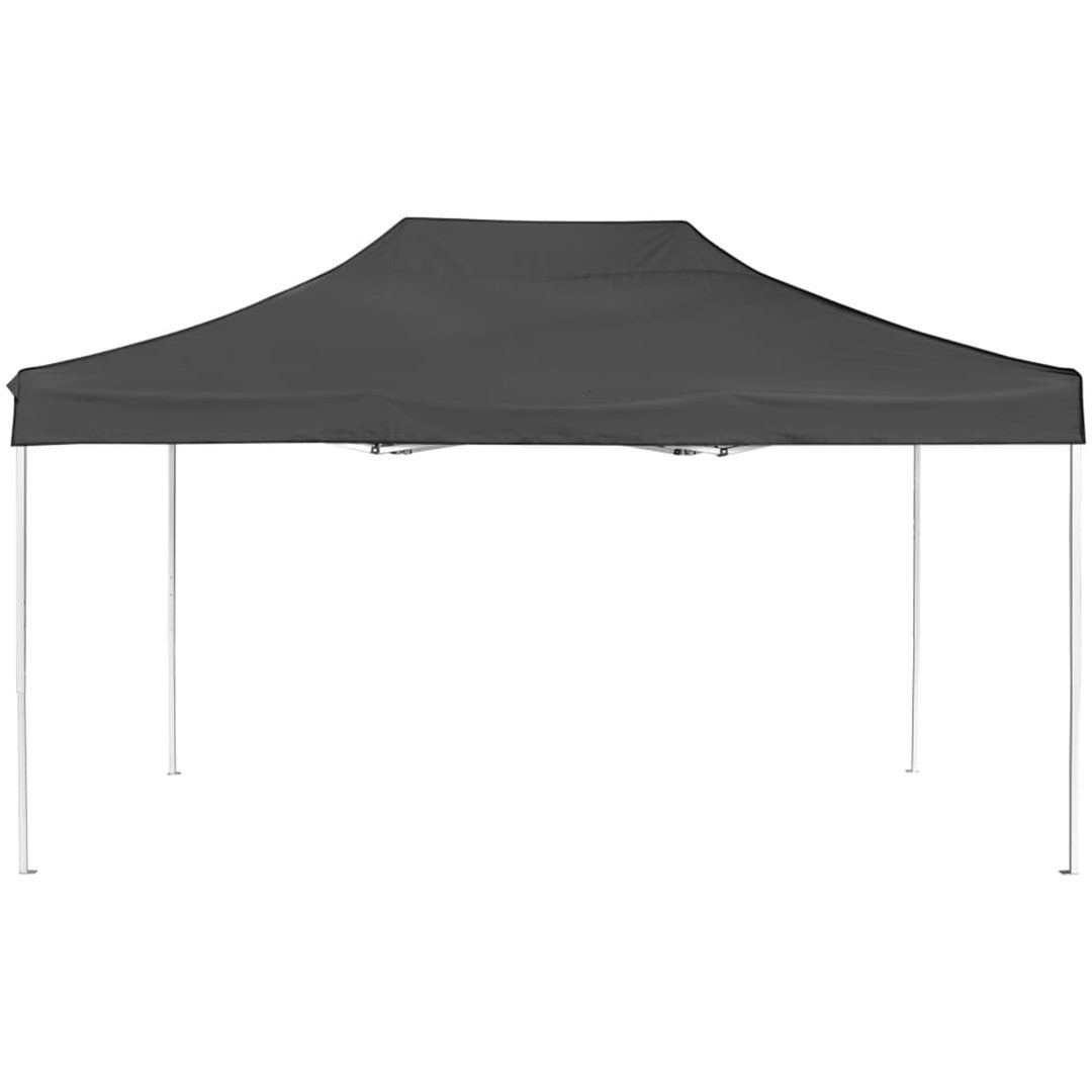 Hopfällbart partytält aluminium antracit vidaXL 4.5 x 3 m – bild 3
