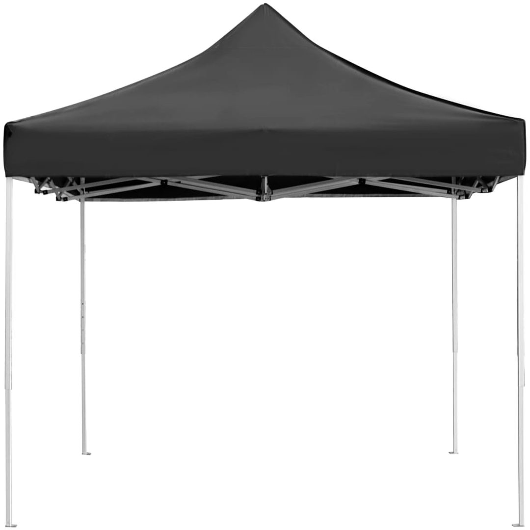 Hopfällbart partytält aluminium antracit vidaXL 4.5 x 3 m – bild 4