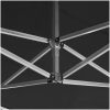Hopfällbart partytält aluminium antracit vidaXL 4.5 x 3 m – miniatyr 7