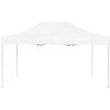 Hopfällbart partytält aluminium vit vidaXL 4.5 x 3 m – miniatyr 3