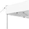 Hopfällbart partytält aluminium vit vidaXL 4.5 x 3 m – miniatyr 5