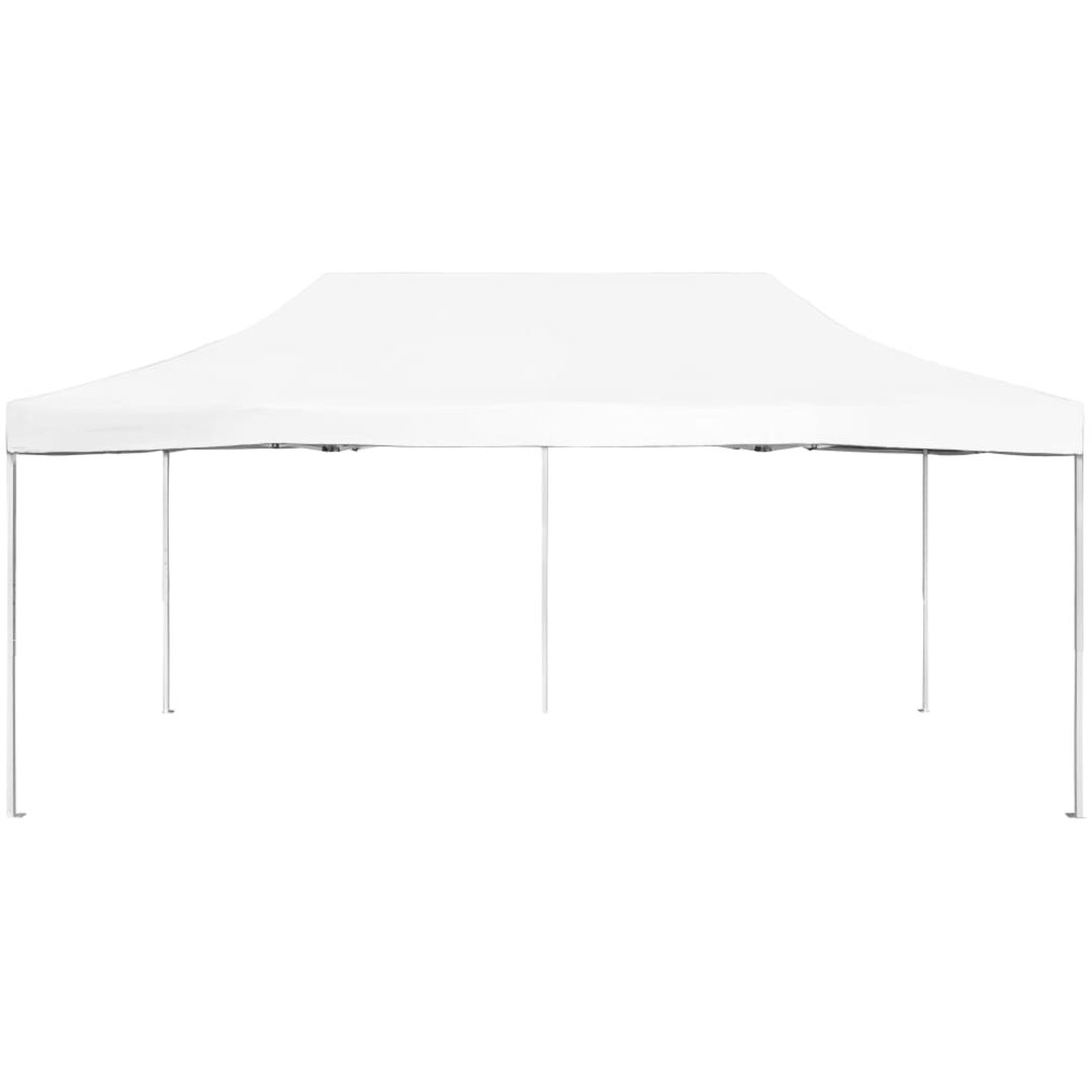 Hopfällbart partytält aluminium vit vidaXL 6 x 3 m – bild 3