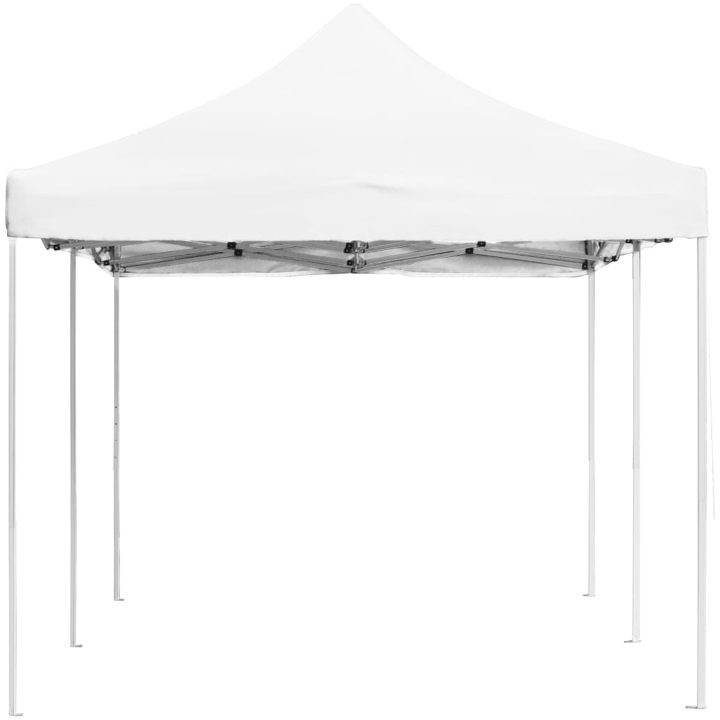 Hopfällbart partytält aluminium vit vidaXL 6 x 3 m – bild 4