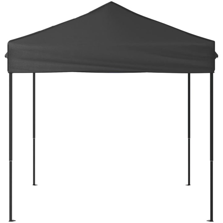 Hopfällbart partytält antracit vidaXL 2 x 2 m – bild 3