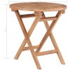 Hopfällbart trädgårdsbord 45 cm massiv teak vidaXL – miniatyr 7