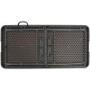 Hopfällbart trädgårdsbord brun 120x60x74 cm HDPE rotting vidaXL – miniatyr 4