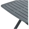 Hopfällbart trädgårdsbord grön 79x72x70 cm plast vidaXL – miniatyr 6
