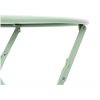 Hopfällbart Trädgårdsbord Ljusmint 50x71 cm Stål vidaXL Compact – miniatyr 7