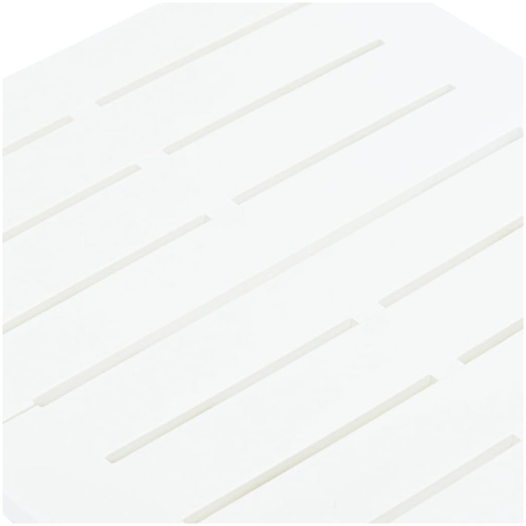 Hopfällbart trädgårdsbord vit 45x43x50 cm plast vidaXL – bild 6