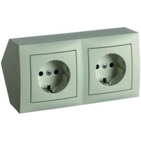 HÖRNBOX 2X 1-V UTTAG S.1 VIT6319508989
