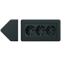 HÖRNBOX 3-VÄGSUTTAG ANTRACITWDE008490 (BP)