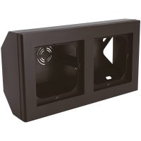 HÖRNBOX OPTIMA 2-VÄGS SVART