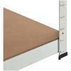 Hörnhylla silver stål och konstruerat trä 5 hyllplan vidaXL 75 x 75 x 180 cm – miniatyr 6