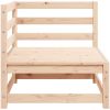 Hörnsektion till pallsoffa 2 st med dynor massiv furu vidaXL – miniatyr 4