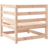 Hörnsektion till pallsoffa 2 st med dynor massiv furu vidaXL – miniatyr 5
