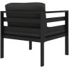 Hörnsits till modulsoffa 1 st med dynor aluminium antracit vidaXL – miniatyr 5