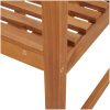 Hörnsoffa i Solid Akaciaträ vidaXL 100 x 50 x 91 cm – miniatyr 8