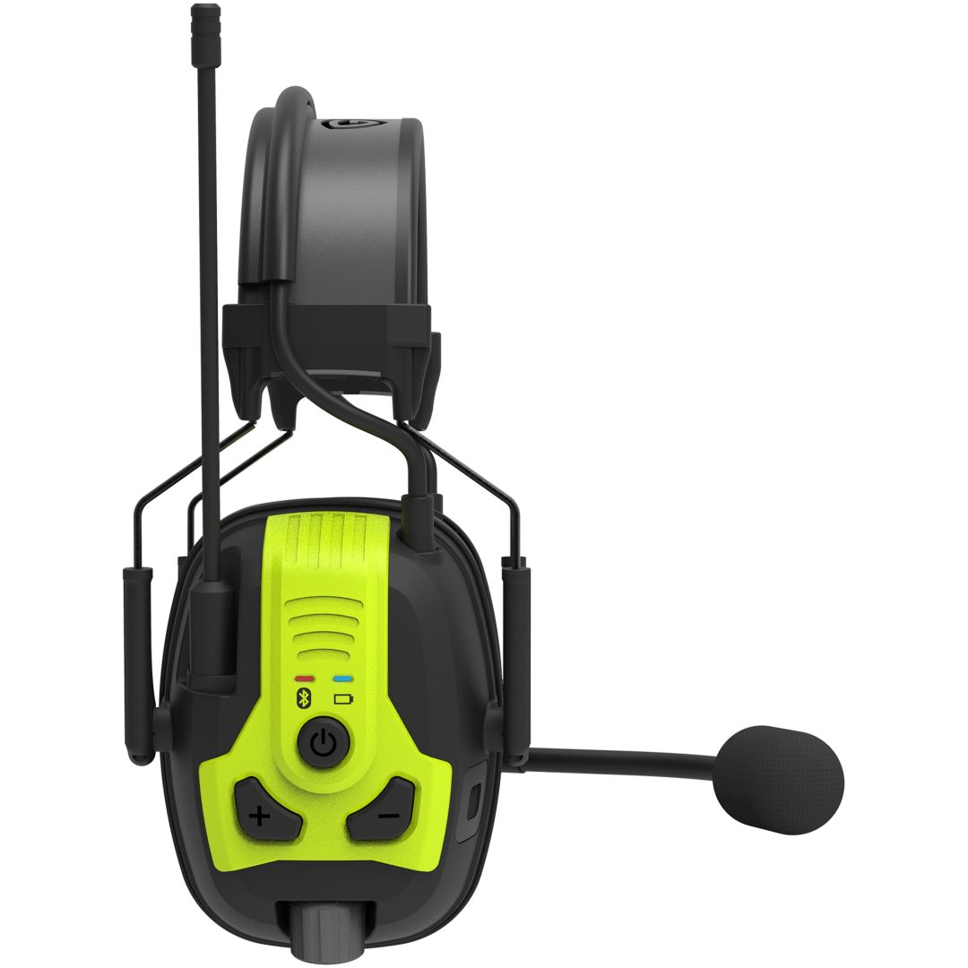 Hörselskydd Freebird PRO X Svart/Fluorescerande Gul Guardio – bild 2