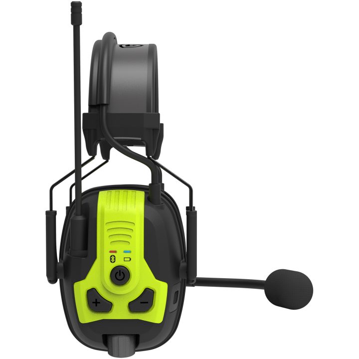 Hörselskydd Freebird PRO X Svart/Fluorescerande Gul Guardio – bild 2