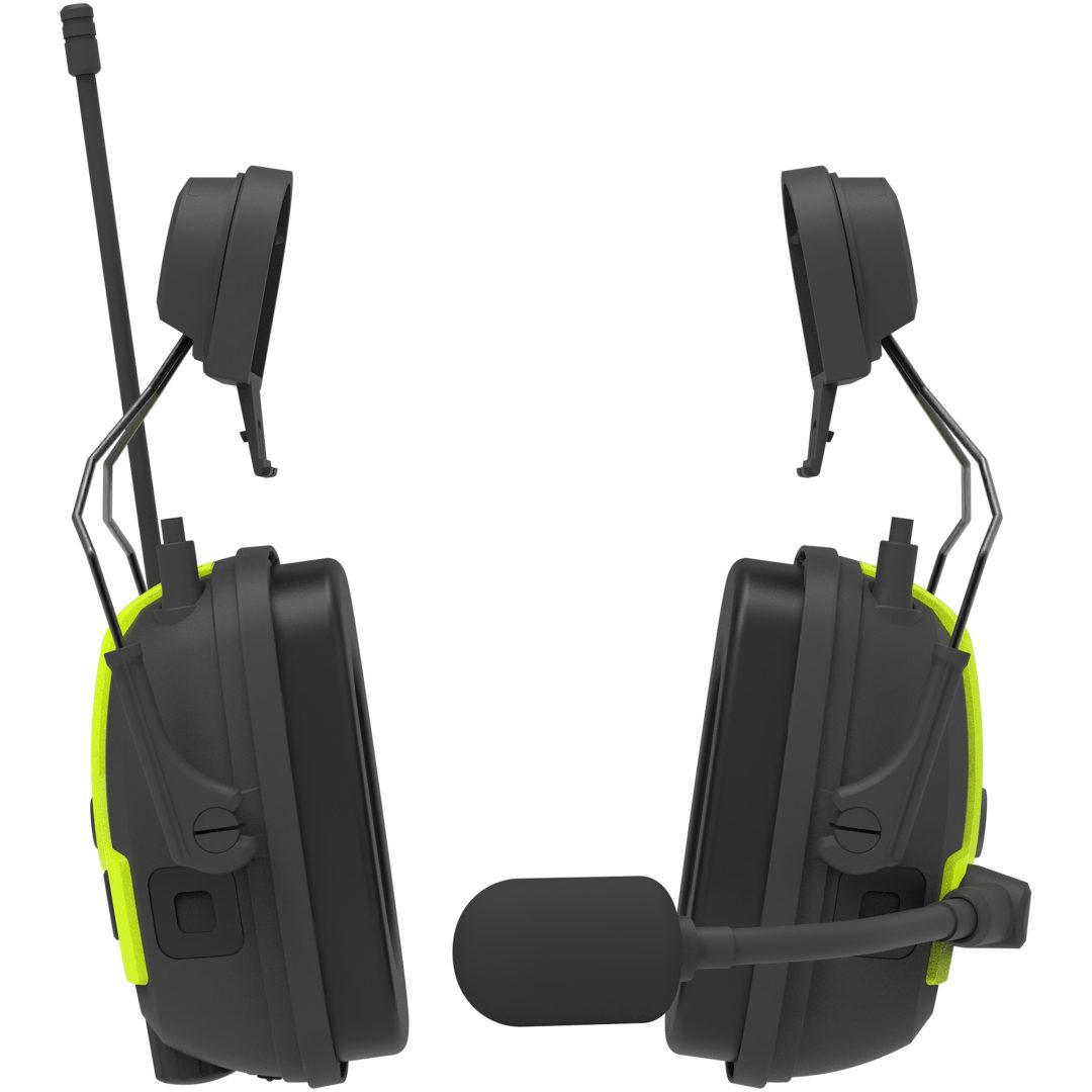 Hörselskydd Freebird PRO X Svart/Fluorescerande Gul Guardio – bild 7
