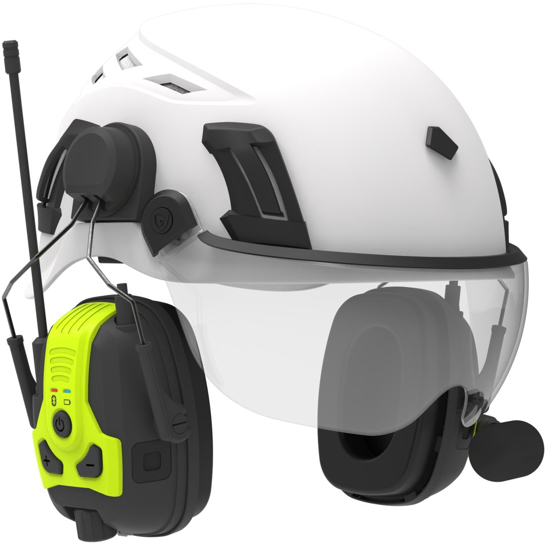 Hörselskydd Freebird PRO X Svart/Fluorescerande Gul Guardio – bild 9