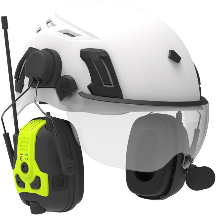 Hörselskydd Freebird PRO X Svart/Fluorescerande Gul Guardio – bild 9