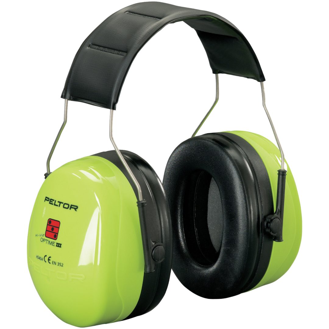 Hörselskydd Optime III Hi-Viz PELTOR HÖRSELKÅPA HJÄSSB H540A-461-GB