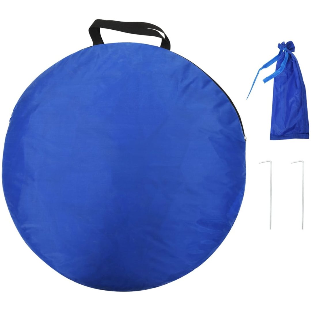Hundtunnel blå polyester vidaXL ⌀40 x 200 cm – bild 7