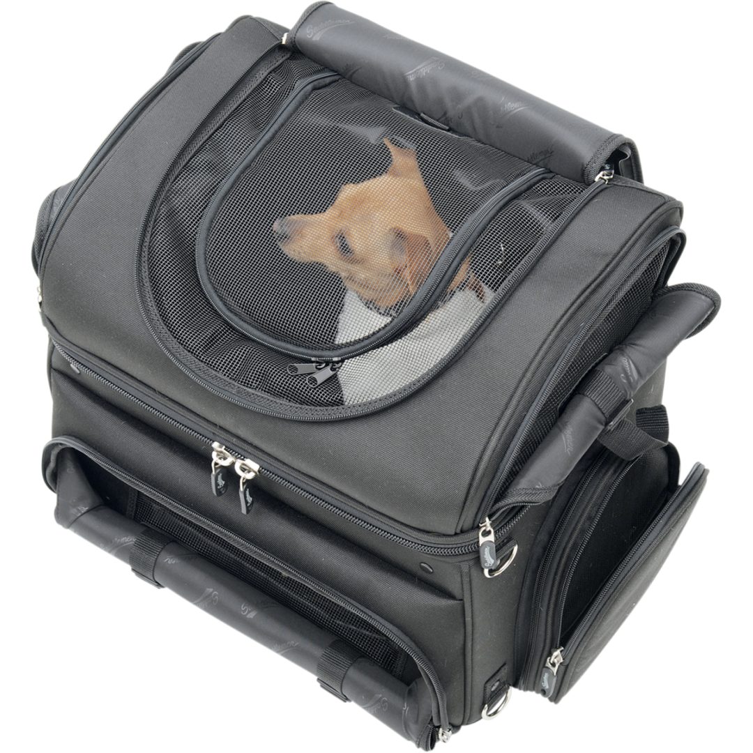 Hundväska Pet Voyager Svart Saddlemen PC3200C – bild 7