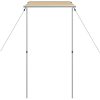 Husvagnsmarkis beige vidaXL 1.2 x 2 x 2.15 m – miniatyr 4