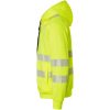 Huvtröja 271 Hel-zip Fluorescerande Gul Top Swede XS – miniatyr 4