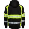 Huvtröja 603 Sweat Svart/Fluorescerande Gul Top Swede XS – miniatyr 3