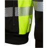 Huvtröja 603 Sweat Svart/Fluorescerande Gul Top Swede XS – miniatyr 5