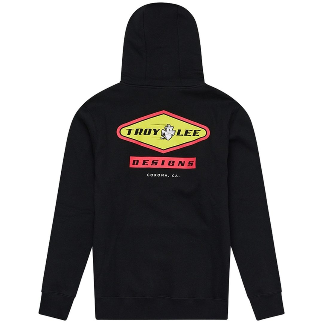 Huvtröja Carb Svart TROY LEE DESIGNS Small – bild 2