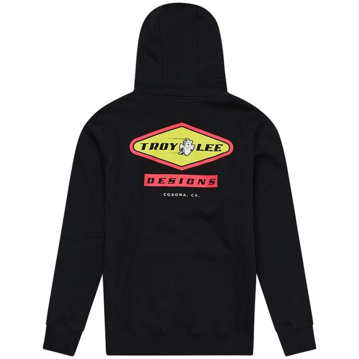 Huvtröja Carb Svart TROY LEE DESIGNS Small – bild 2